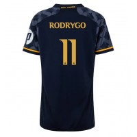 Fotbalové Dres Real Madrid Rodrygo Goes #11 Dámské Venkovní 2023-24 Krátký Rukáv